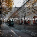 秘语空间app外出离线缓存要点