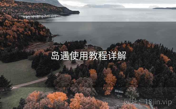岛遇使用教程详解 岛遇使用教程详解