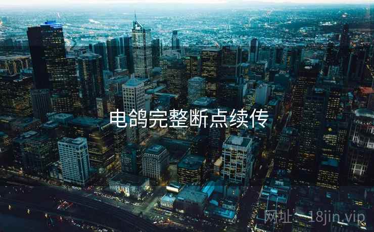 电鸽完整断点续传 电鸽完整断点续传